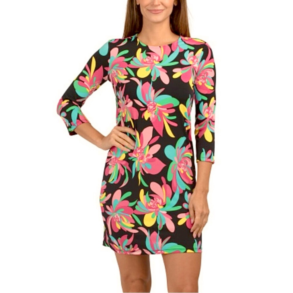 Trina Turk 3/4 Sleeve Dress